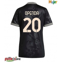 Camiseta Juventus Lois Openda #20 Tercera Equipación para mujer 2025-26 manga corta